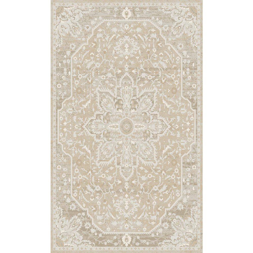 Solara 2 ft. x 3 ft. Beige Medalion Scatter Rug price history on PriceWatchPro