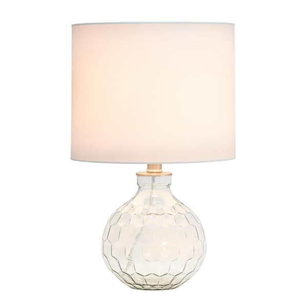 Contemporary glass sale lamps