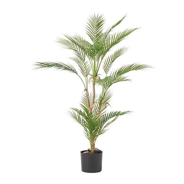 Unbranded 5.54 ft. Artificial Palm Tree in Pot, Home Decorative Realistic texture Easy to care for Versatile practical Simulation