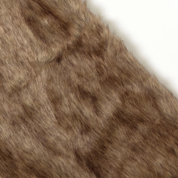 Coyote faux fur online throw