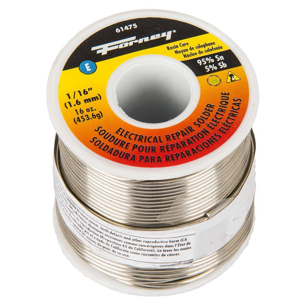 Forney Lead Free Rosin Solder61475 The Home Depot