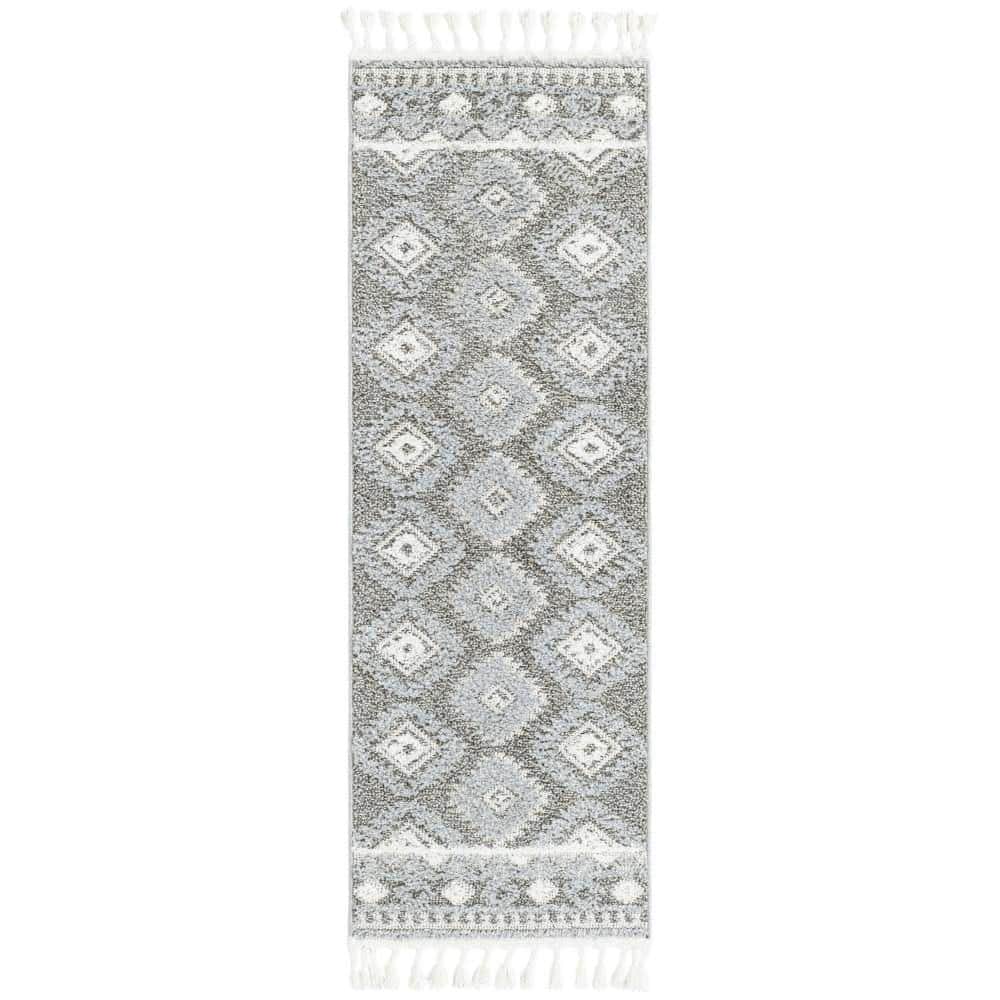 Boho Gigi Gray 2 ft. x 6 ft.1 in. Area rug price history on PriceWatchPro