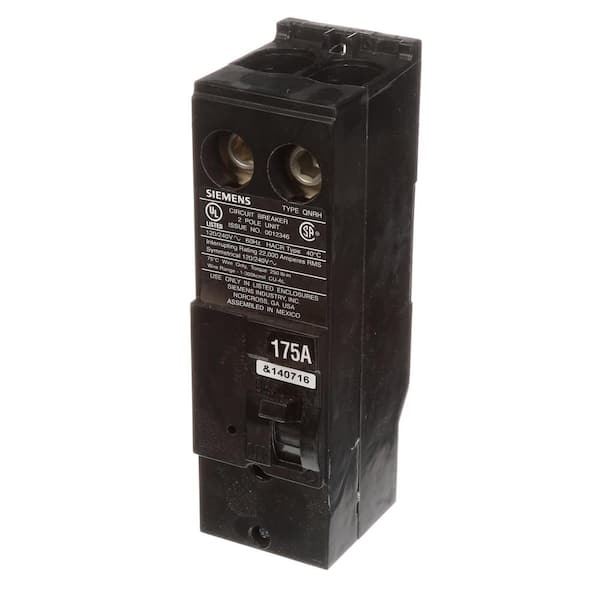 Siemens 175 Amp Double-Pole Circuit Breaker Type QNRH
