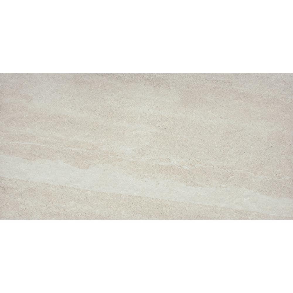 Emser ACCESS 8-Pack Voyage 12-in x 24-in Glazed Porcelain Stone Look Tile