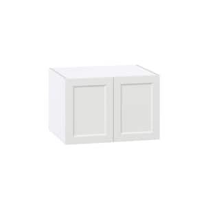 30 in. W x 24 in. D x 20 in. H Alton Painted White Shaker Assembled Deep Wall Bridge Kitchen Cabinet