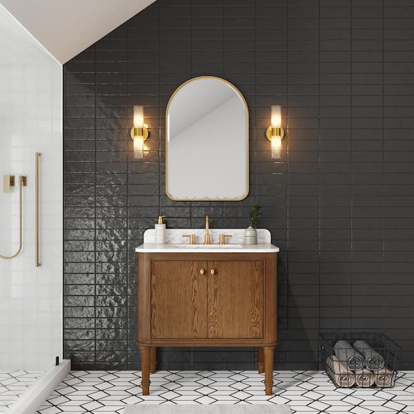 Checotfアイボリー36 Home Decorators Collection Collette 36 in. Single Sink