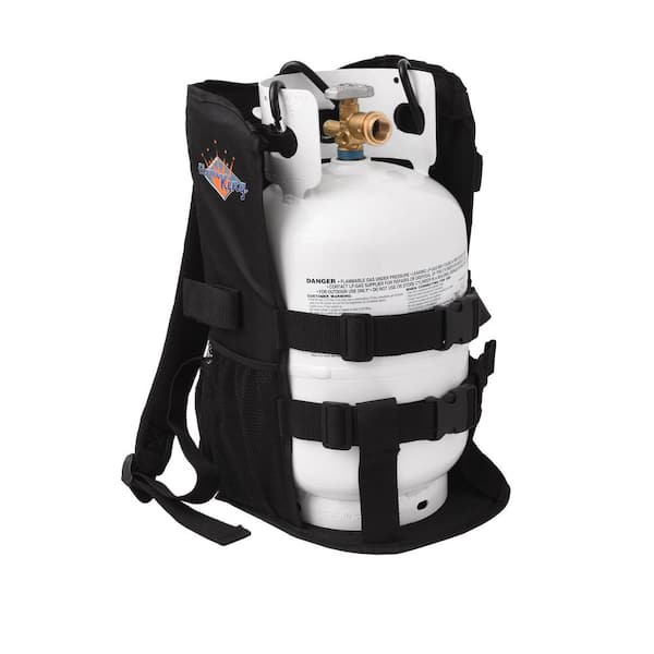 Flame King Propane Tank Cylinder Backpack Carrier for 5 lbs. and 10 lbs. LP Cylinder