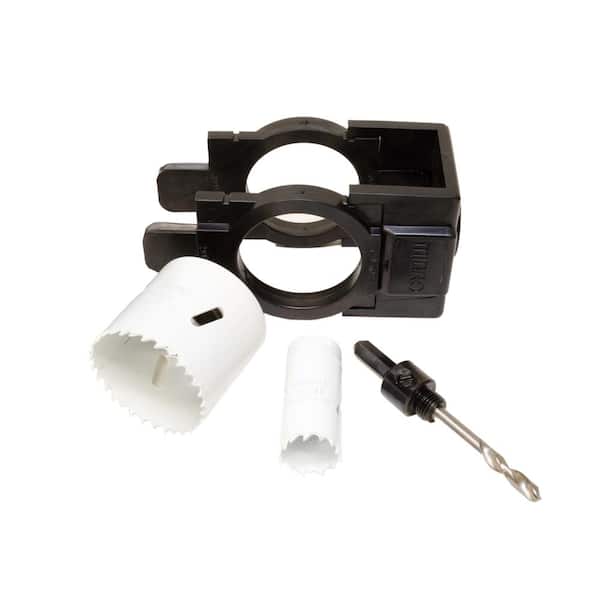 Bi-Metal Door Lock and Deadbolt Installation Kit for Wood and Metal Doors