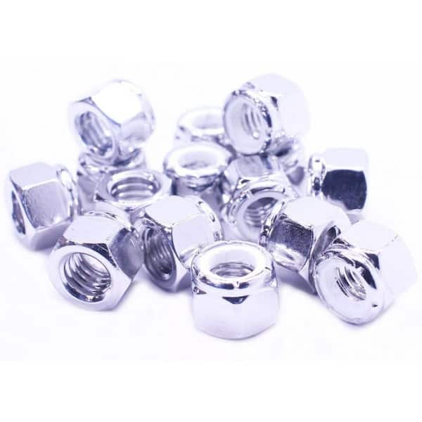 M10-1.5 18-8 Stainless Steel Lock Nut Treated with NL-19 (25-Pack)