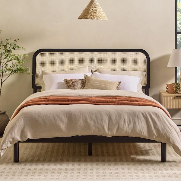 Modern boho bed frame discount