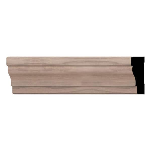 WM356 0.69 in. D x 2.25 in. W x 96 in. L Wood (Walnut) Colonial Casing Moulding