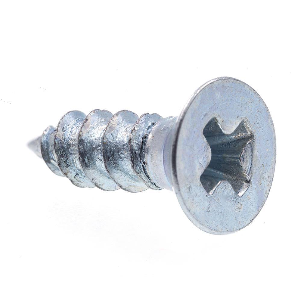 Prime-Line #6 X 1 In. Solid Brass Phillips Drive Flat Head Wood Screws (100-Pack) 9034710 - The...