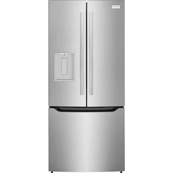 30 in. 20 cu. ft. Standard Depth French Door Refrigerator in SmudgeProof Stainless Steel