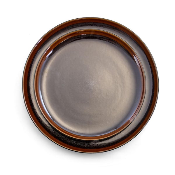 Melrose Stoneware Mistletoe Plate (Set of 4)