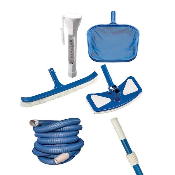 Liberty 27 ft. Round 52 in. Deep Hard Sided Above Ground Deluxe Pool Package