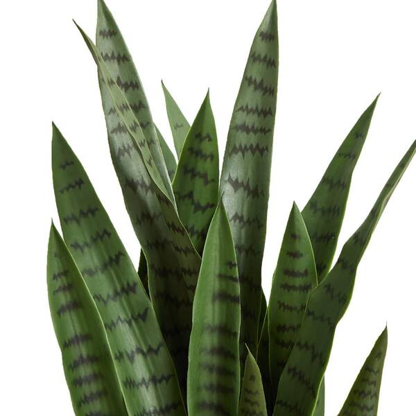 Nearly Natural Indoor 38 in. Sansevieria Artificial Plant