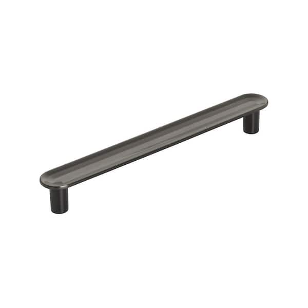 Amerock Concentric 5-1/16 in. (128 mm) Gunmetal Drawer Pull