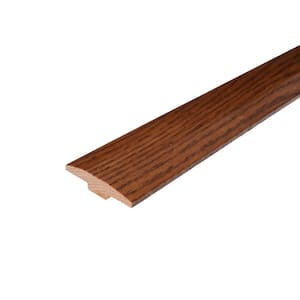 Anemone 0.28 in. Thick x 2 in. Wide x 78 in. Length Low Gloss Wood T-Molding