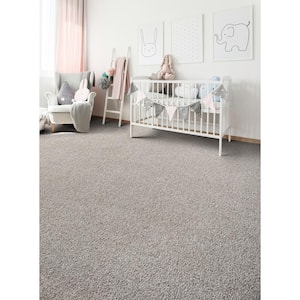 Hazelton II - Hobby - Beige 50 oz. Polyester Texture Installed Carpet
