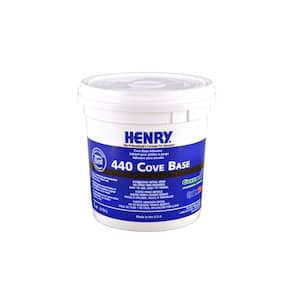 440 1 Gal. 4 qt. 23 Hour Dry Time Vinyl Rubber and Carpet Wall Base Floor Adhesive in off white