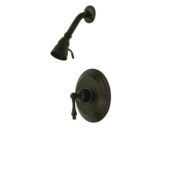 Kingston Brass Restoration Single-Handle 1-Spray Shower Faucet in Oil Rubbed Bronze (Valve Included)