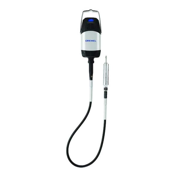 Dremel - Fortiflex Heavy Duty Variable Speed Corded Flex Shaft Tool with 8 in. Cord and 21 Accessories