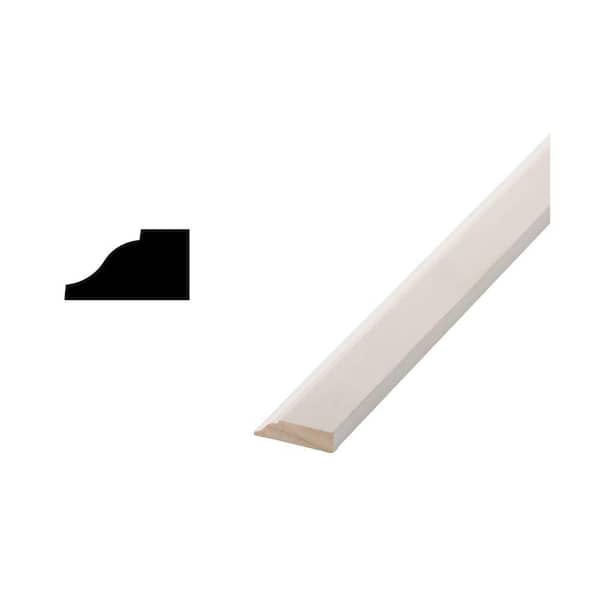 WM 941 7/16 in. x 3/4 in. Primed Finger-Jointed Door and Window Stop Moulding