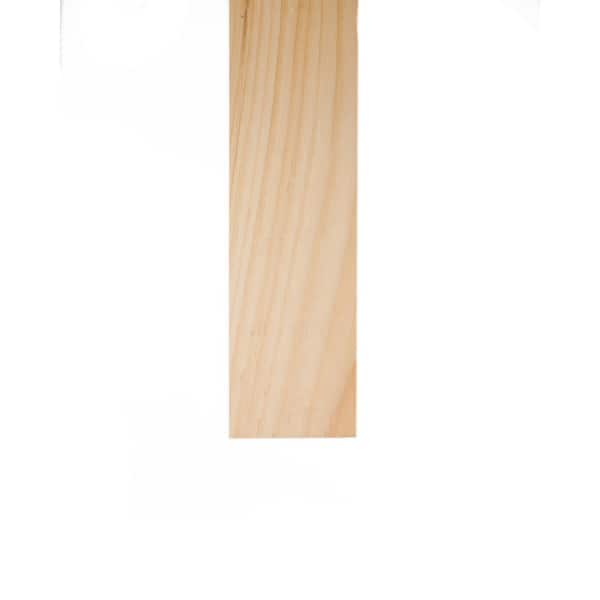 Unbranded 1 in. x 4 in. x 2 ft. Common Pine Board