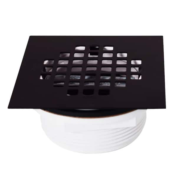 4.25 Round Shower Drain Cover in Oil Rubbed Bronze