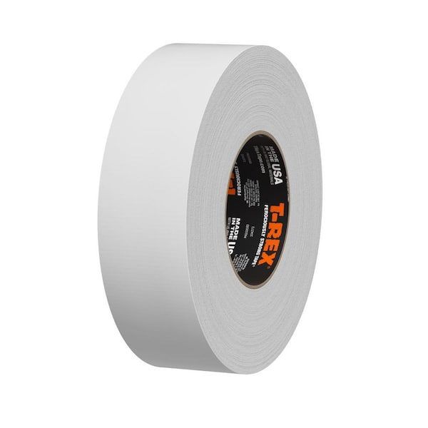 T-REX 1.88 in. x 50 yds. White Duct Tape 243032 - The Home Depot