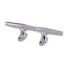 Chrome-Plated Open Base Cleat - 8 in. Length with 4 in. x 2-1/8 in. Base