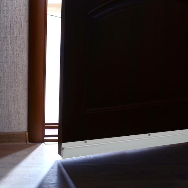 Triple Seal 2-1/8 in. x 36 in. White Aluminum Door Sweep Contractor Pack of 50