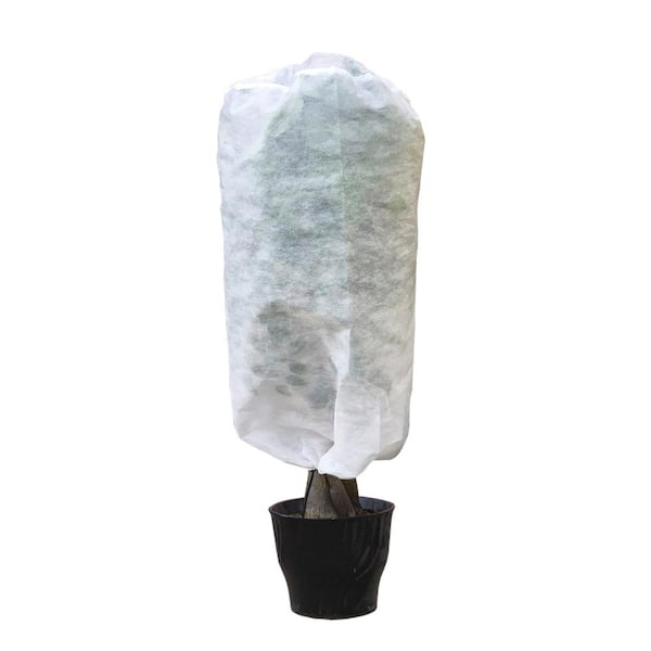Agfabric 72 in. x 72 in. Dia 0.95 oz. Plant Covers Freeze Protection Winter Tree Cover for Season Extension (2-Pack)
