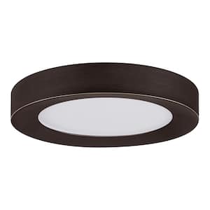 1006831085 Calloway HB 11 in. LED 5CCT Flush Mount Bronze