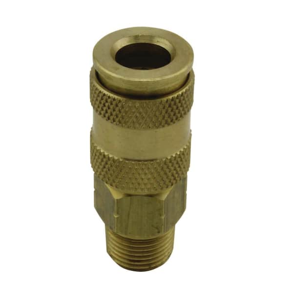 3/8 in. MNPT V-Style High Flow Coupler