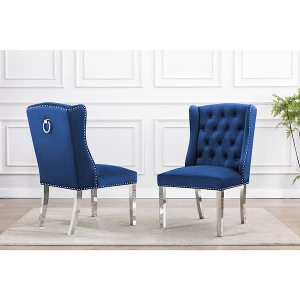 Steel blue dining chairs new arrivals