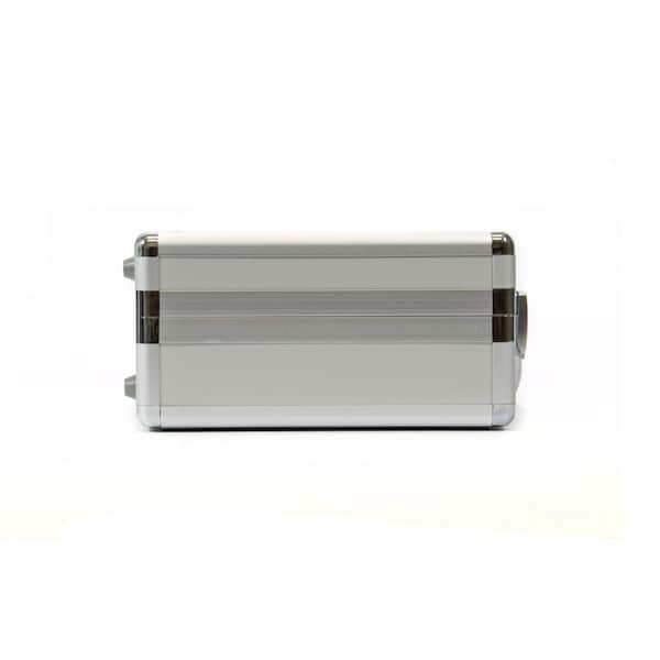 Cases By Source 9.25 in. Smooth Aluminum Tool Case with Foam in Silver  SV1493 - The Home Depot