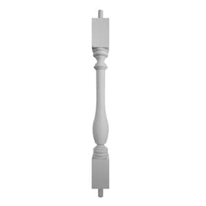 Endurathane 500 Series 24 in. H x 2.5 in. W White Resin Stair Baluster