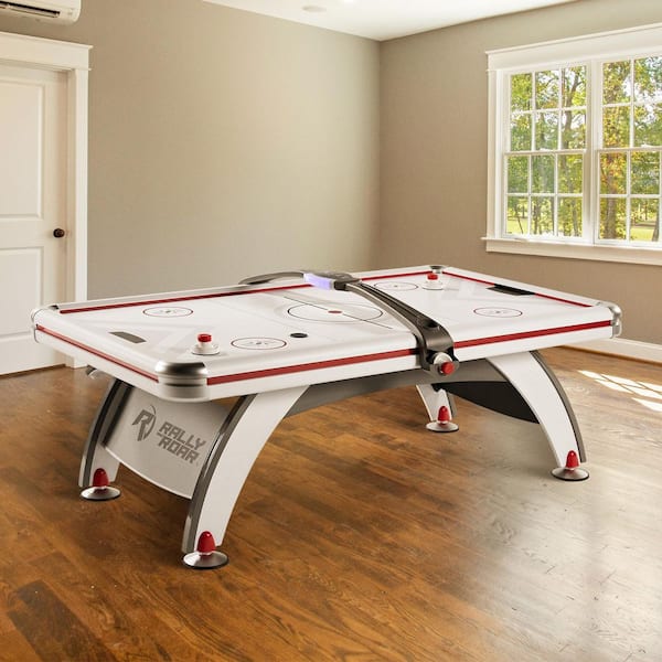 Air Hockey 84 in. Table with LED Scorer, Indoor Arcade Game