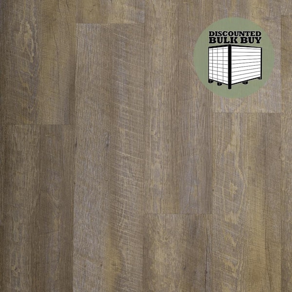 ASPEN FLOORING Timberline 12 MIL x 7 in. W x 48 in. L Click Lock Waterproof Rigid Core Luxury Vinyl Plank (1864.2 sq. ft./pallet)