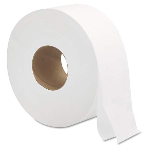 General Supply 3.3 in. x 700 ft. 2-Ply Jumbo Roll Bath Tissue in White (12/Carton)
