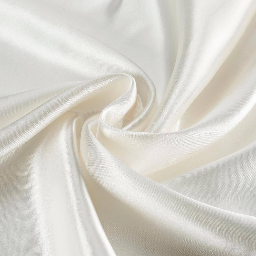 Ivory Twin XL Satin Deep Pocket Sheet Set
