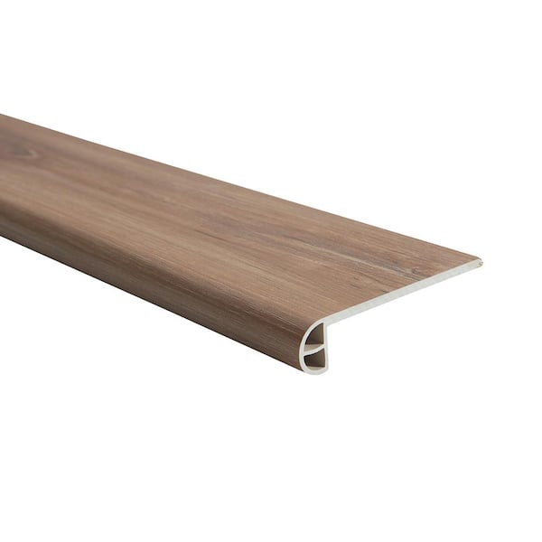 Malibu Wide Plank Hickory Pacific Heights 0.944 in. T x 4.527 in. W x 94.48 in. L Vinyl Flush Stair Nose Molding