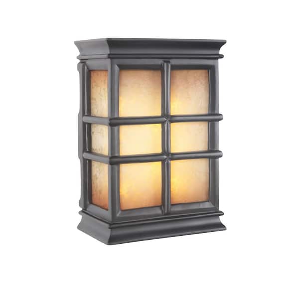 Wired Classic 2-Note Doorbell Chime for Front Door, Single-Note for Second Entrance, Illuminated Lighted LED, Black