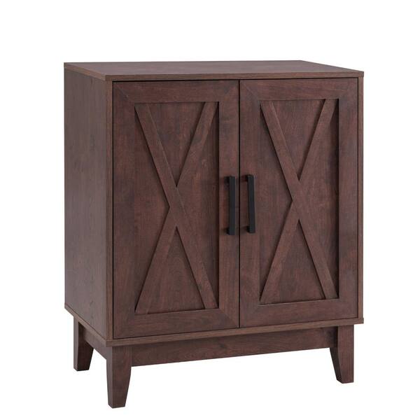 Home Source Industries Home Source Jill Zarin Small Entry Cabinet with Sideboard in Mahogany