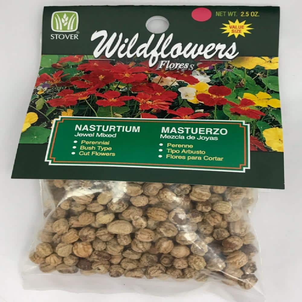 Stover Nasturtium Seed Value Pack 9 The Home Depot