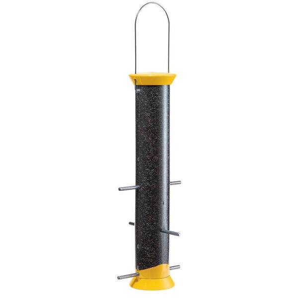 Droll Yankees 6 Port Yellow Finch Flocker Nyjer Bird Feeder