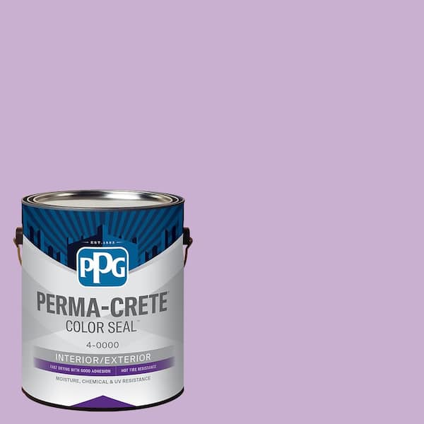 Perma-Crete Color Seal 1 gal. PPG1249-4 Windsor Purple Satin Interior/Exterior Concrete Stain