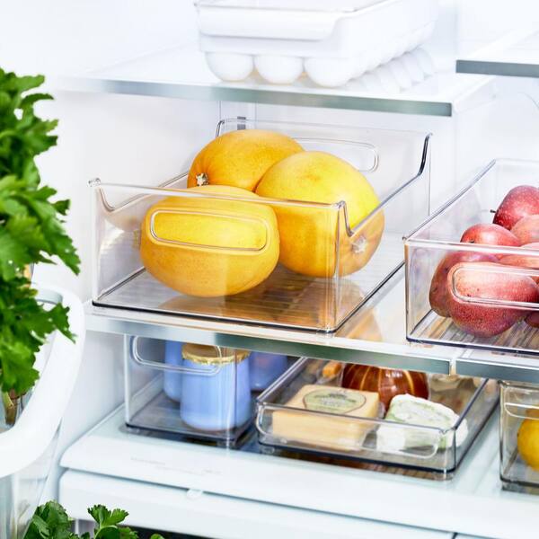 iDesign Fridge Organizer 10 in. x 5 in. x 14 in. Clear 73330 - The