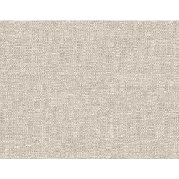 Seabrook Designs 60.75 sq. ft. Alba Beige Nomi Embossed Vinyl Unpasted Wallpaper Roll